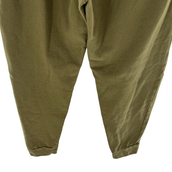 ThirdLove Olive Green Cotton Weekend Terry Jogger Sweatpants - Picture 9 of 12